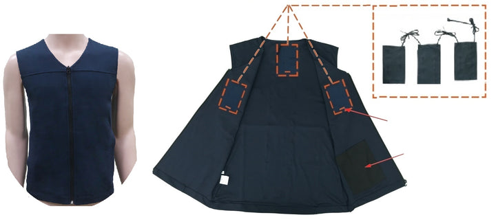 Far Infrared Heated Vest to wear underneath