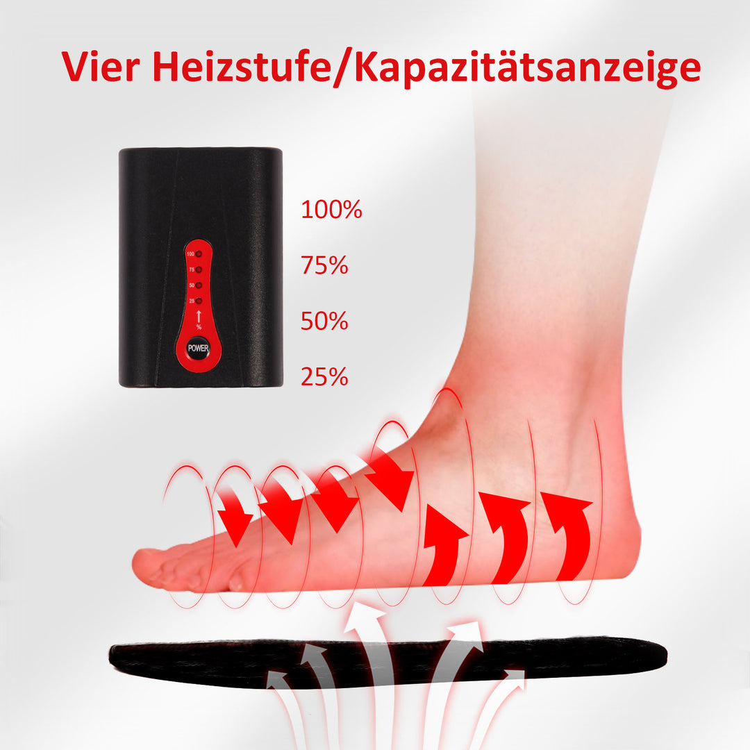 beheizbare einlegesohlen rennrad Beheizbare Einlegesohlen Akkubetrieb – Thermrup