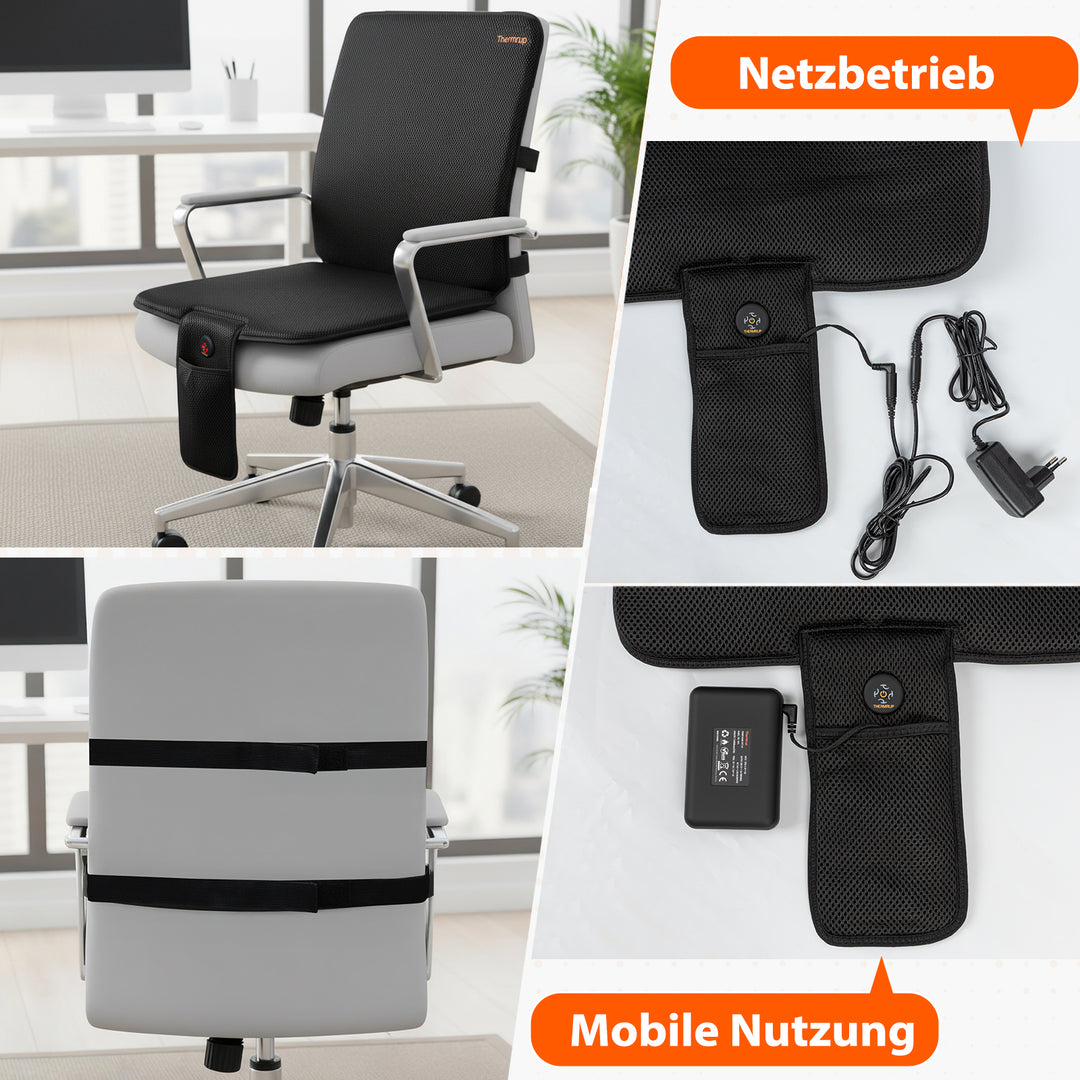 Mobile Heated Seat Cover 7.4V