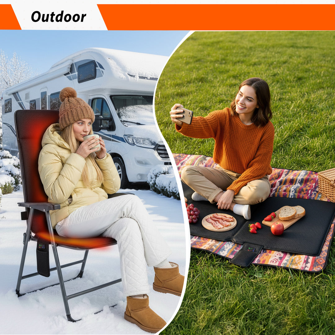 Mobile Heated Seat Cover 7.4V