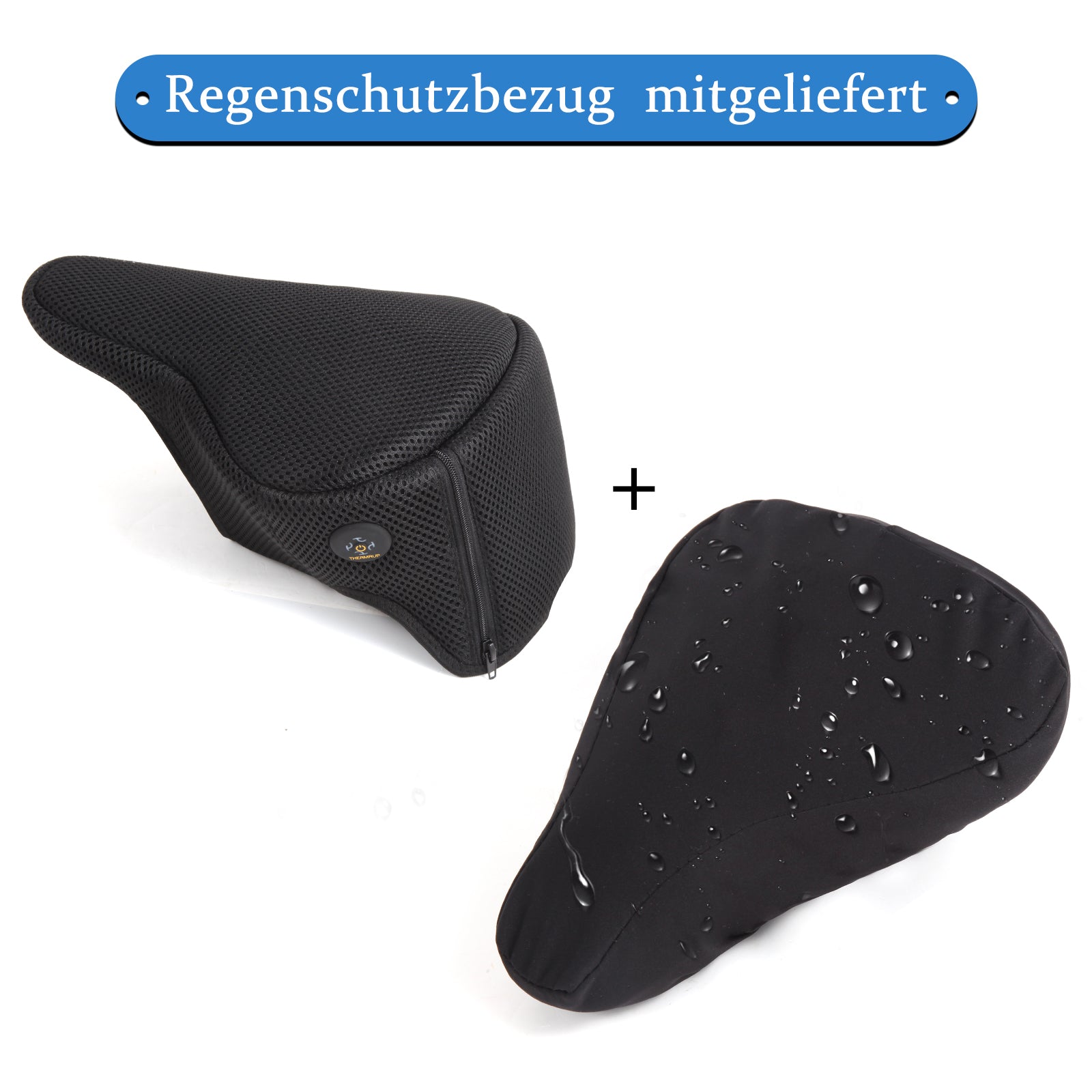 fahrradsattel warm Beheizbarer Fahrradsattelbezug mit Regenschutzbezug – Thermrup