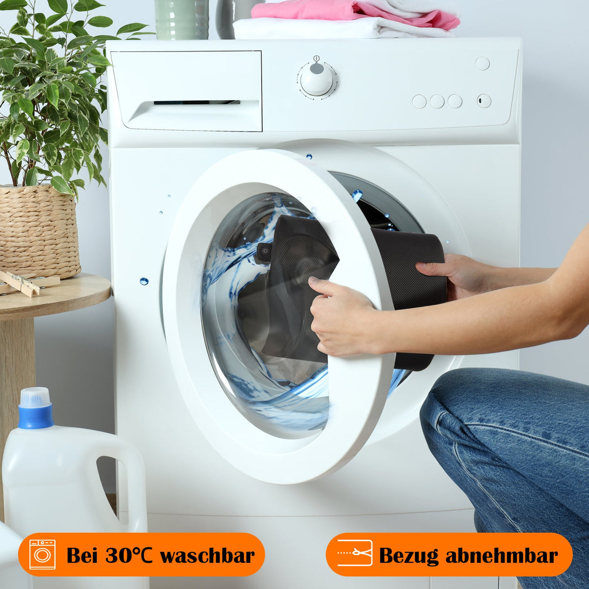 Thermrup® Ergonomisch verwarmd rugkussen USB HR631