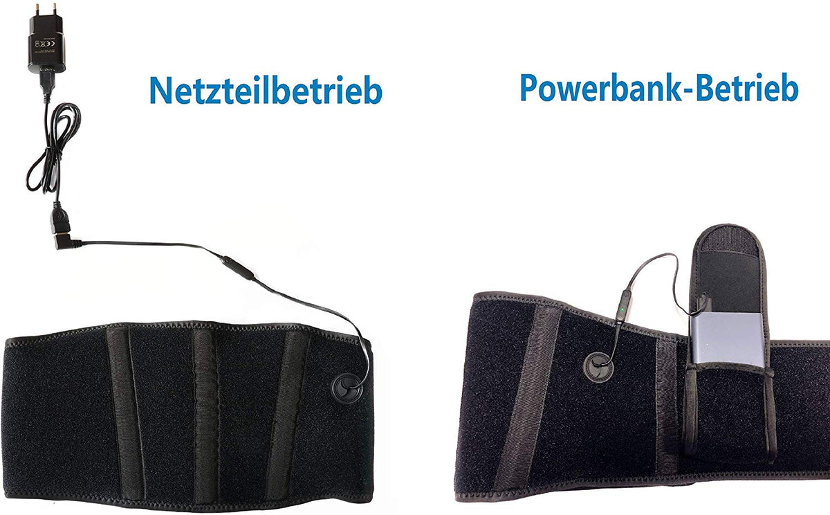 Thermrup® FIR Infrarood Warmtegordel – Draadloze Verwarmde Rugband – Inclusief Accu – 4 Warmtestanden – Voor Rugpijn, Warmtetherapie & Spierontspanning – Gecertificeerd & Gepatenteerd