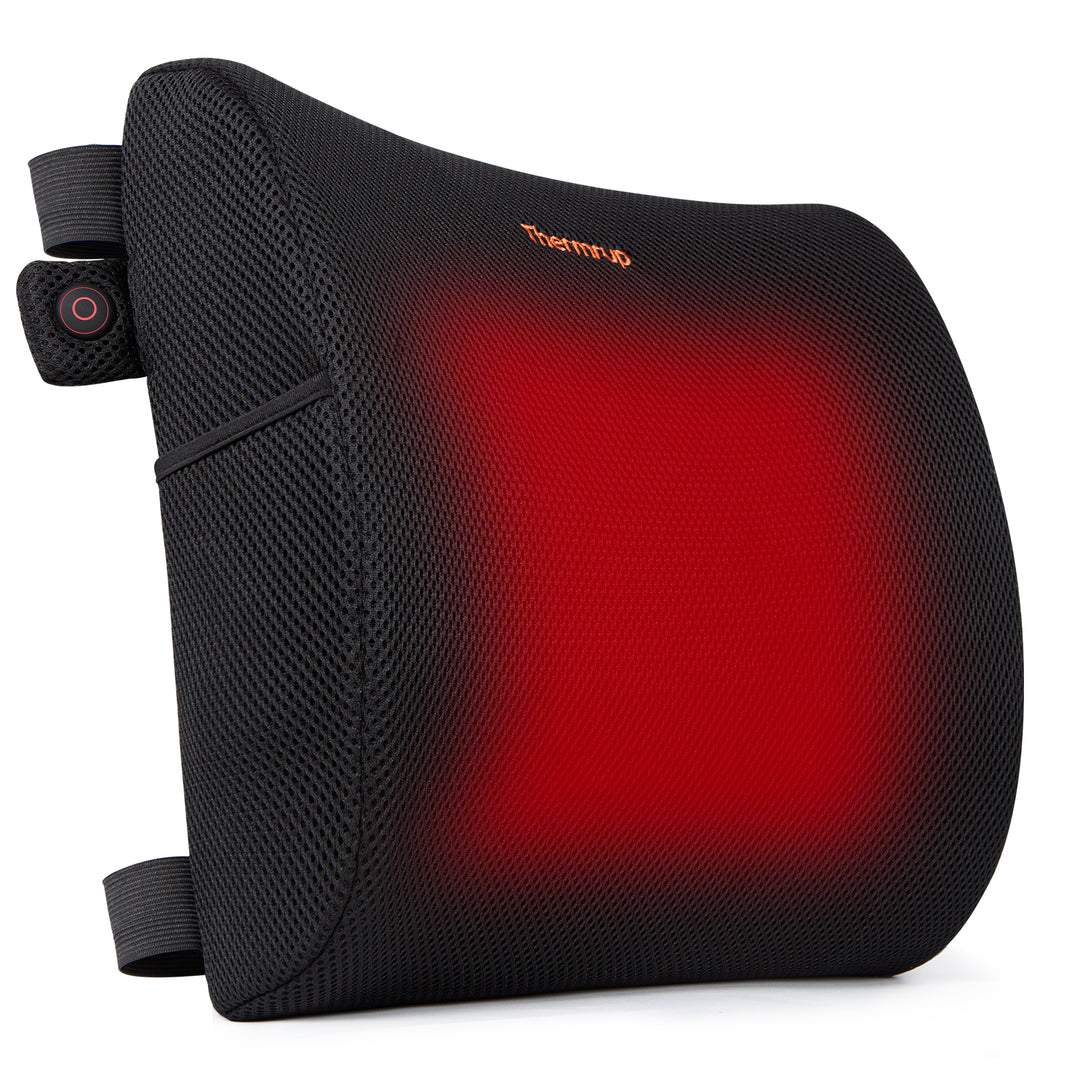 Beheizbares Rückenkissen, Ergonomisches  Kissen, beheizbare Rückenkissen