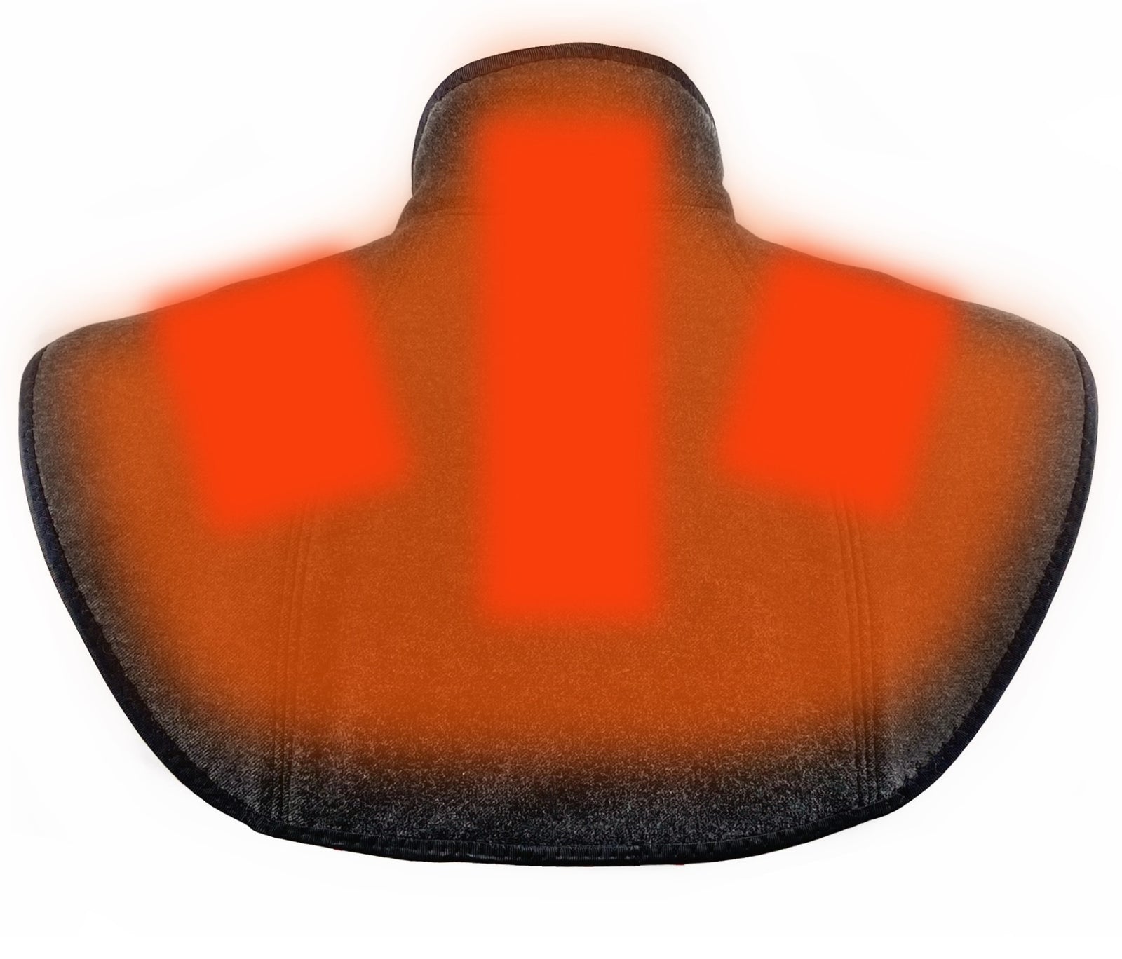 Almohadilla térmica móvil de infrarrojos lejanos para cuello y hombros.