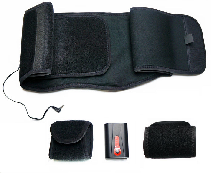 Cintura riscaldante mobile a infrarossi lontani (FIR) Funziona a batteria